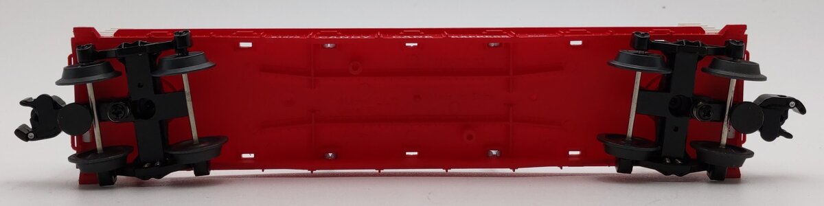 Lionel 6-81373 O Candy Cane Express Bulkhead Flatcar 3-Rail Ready-to-Run #81373 LN/Box