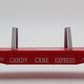Lionel 6-81373 O Candy Cane Express Bulkhead Flatcar 3-Rail Ready-to-Run #81373 LN/Box