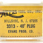Atlas 3313 N Scale Evan's Produce 40' Plug Reefer Car #8502 LN/Box