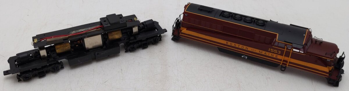 Proto 2000 8354 HO Boston And Maine Diesel Locomotive #1553 EX/Box