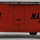 Atlas 6244 Western O Scale Western Maryland Boxcar #7 - 2 Rail EX/Box