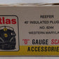 Atlas 6244 Western O Scale Western Maryland Boxcar #7 - 2 Rail EX/Box