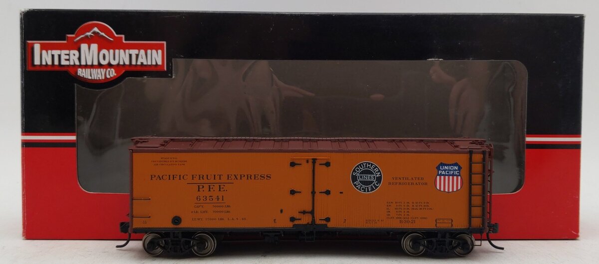 InterMountain 47416-01 HO Scale PFE R-30-21 Refrigerator Car #63541 EX/Box