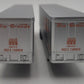 Athearn 5605 HO Scale Rio Grande 45' Trailer Set EX