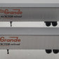 Athearn 5605 HO Scale Rio Grande 45' Trailer Set EX