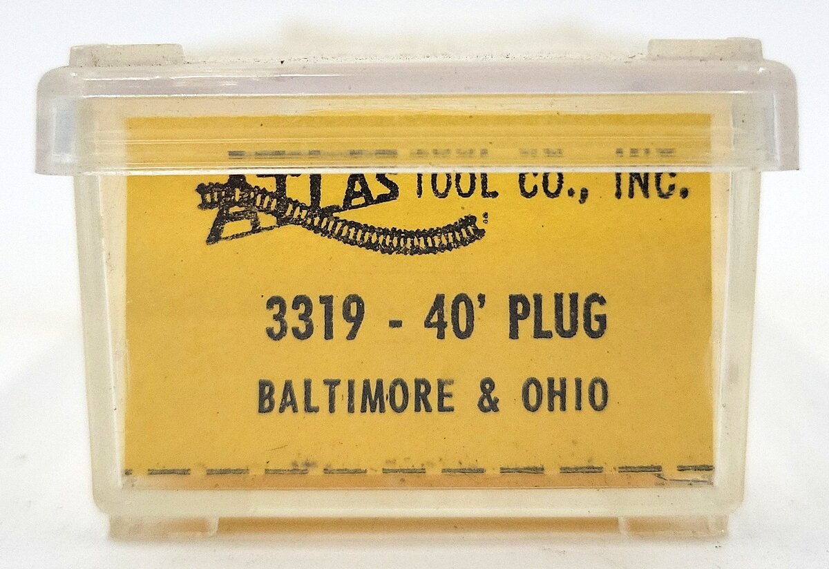 Atlas 3319 N Scale Baltimore & Ohio 40' Standard Boxcar #182396 LN/Box