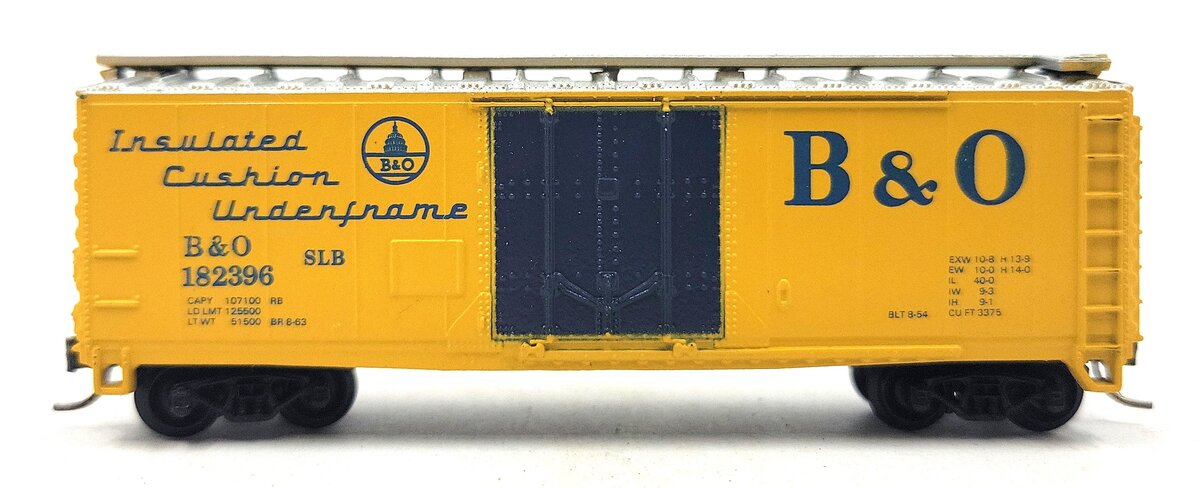 Atlas 3319 N Scale Baltimore & Ohio 40' Standard Boxcar #182396 LN/Box