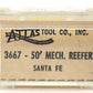 Atlas 3667 N Scale Santa Fe 50' Reefer #3150 EX/Box