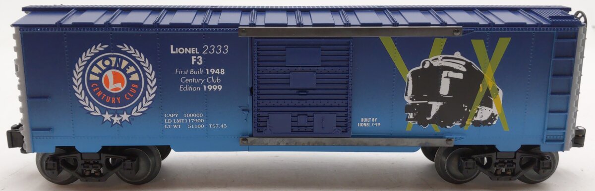 Lionel 6-29248 O Gauge New York Central Commemorative Boxcar LN/Box
