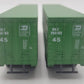 Athearn 5601 HO Scale Burlington Northern 45' Trailers (2) EX