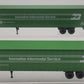 Athearn 5601 HO Scale Burlington Northern 45' Trailers (2) EX