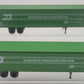 Athearn 5601 HO Scale Burlington Northern 45' Trailers (2) EX