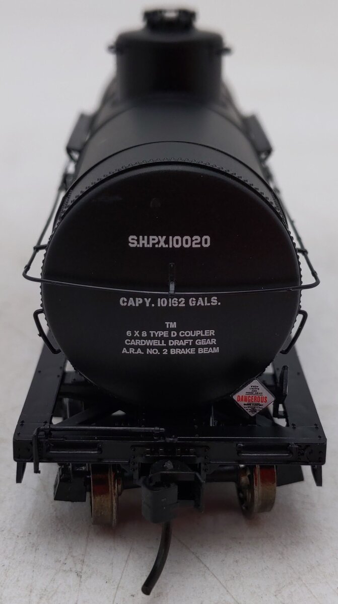 Proto 2000 23176 HO Scale S.H.P.X. 10,000 Gallon Type 21 Riveted Tank Car #10020 EX/Box