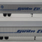 Athearn 5606 HO Scale Santa Fe 45' Trailers (2) EX