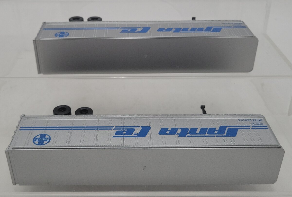 Athearn 5606 HO Scale Santa Fe 45' Trailers (2) EX