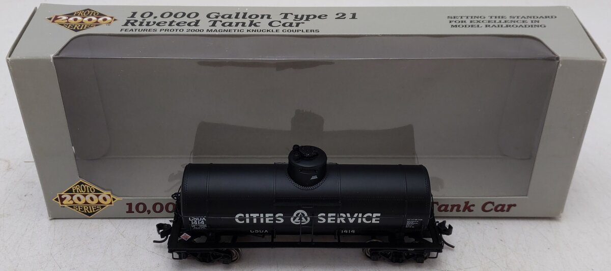 Proto 2000 23172 HO CSOX 10,00 Gallon Type 21 Riveted Tank Car EX/Box
