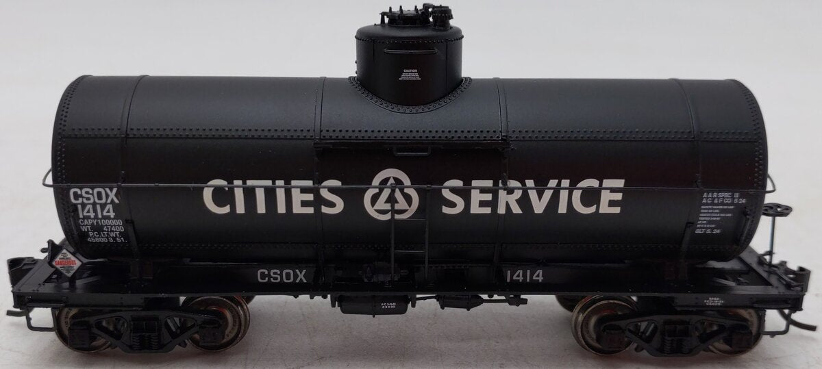 Proto 2000 23172 HO CSOX 10,00 Gallon Type 21 Riveted Tank Car EX/Box
