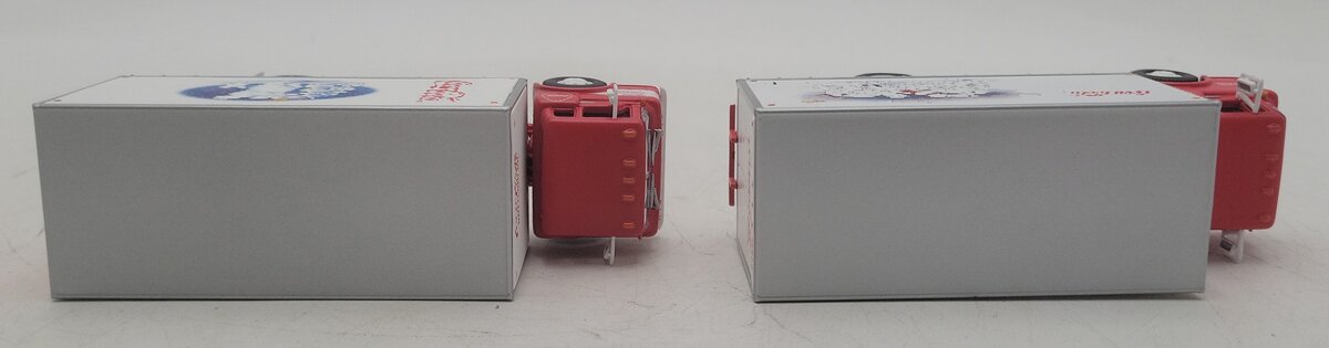 Athearn HO Scale Limited Edition Coca-Cola Christmas Polar Bear Trucks [2] LN