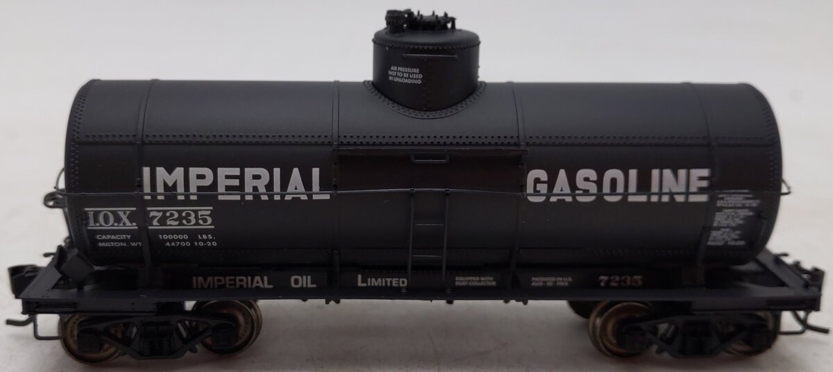 Proto 2000 101321 HO Imperial Oil 10K Gallon Type 21 Riveted Tank Car #7235 EX/Box