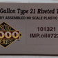 Proto 2000 101321 HO Imperial Oil 10K Gallon Type 21 Riveted Tank Car #7235 EX/Box