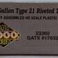Proto 2000 23360 HO Scale GATX 10,000 Gallon Type 21 Riveted Tank Car #17632 EX/Box