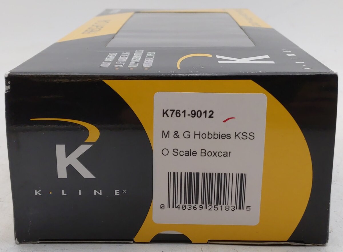 K-Line K761-9012 O Gauge M&G Hobbies "K-Line Super Store" Boxcar #071242 LN/Box