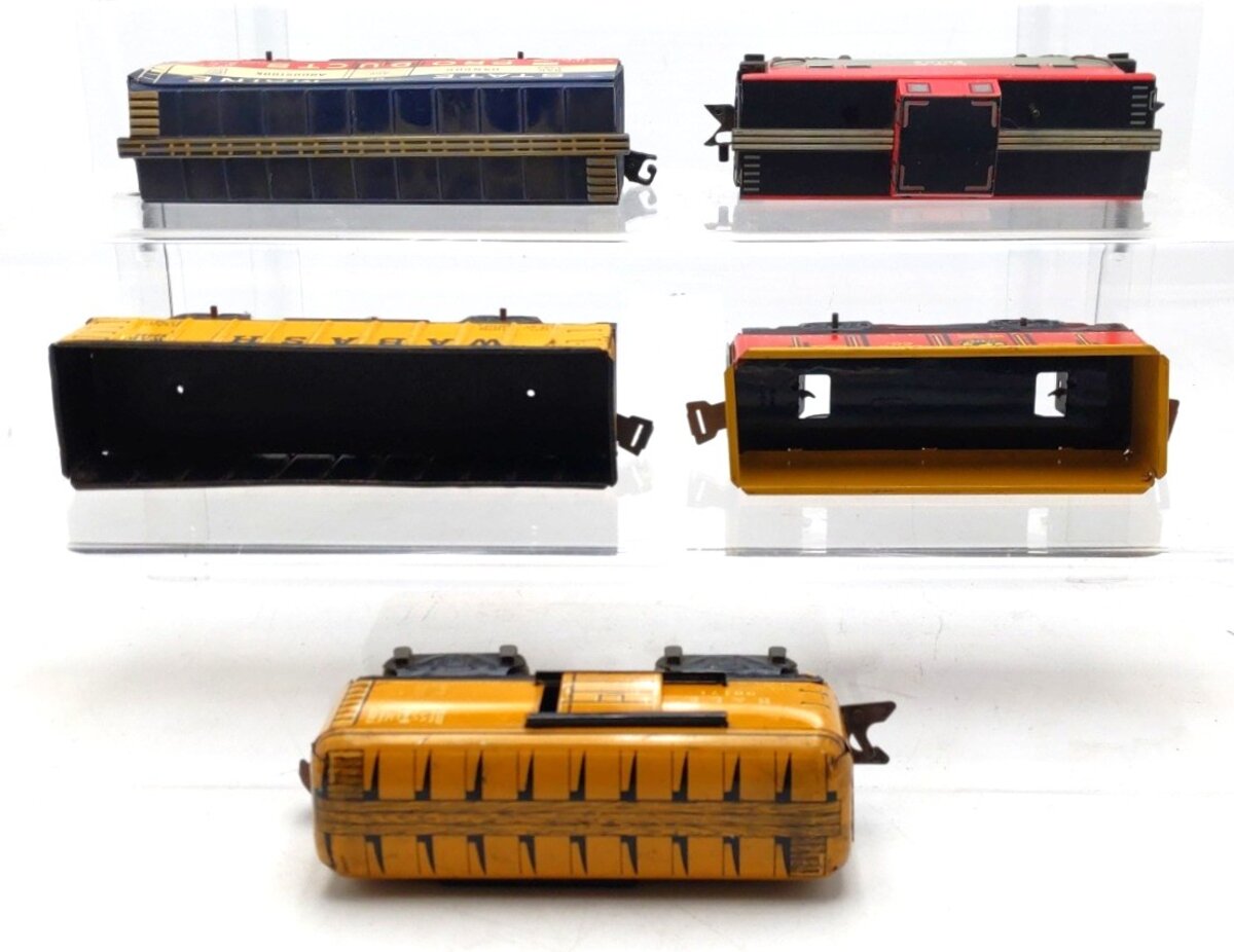 Marx Vintage O Freight Cars: 4484, 554, 20102, 90171 & 80982 [5] VG