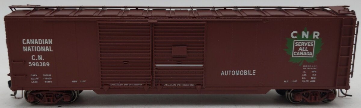 Proto 2000 888924 HO Scale Canadian National 50' Automobile Boxcar #598389 EX/Box
