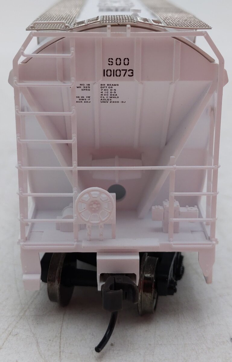 Atlas 1506-2 HO Soo Line ACF PressureAide Center Flow Hopper #101073 EX/Box