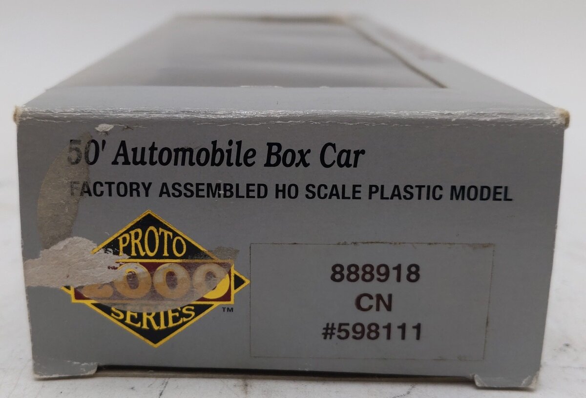 Proto 2000 888918 HO Scale Canadian National 50' Automobile Boxcar #598111 EX/Box