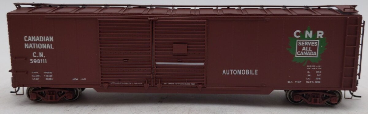 Proto 2000 888918 HO Scale Canadian National 50' Automobile Boxcar #598111 EX/Box