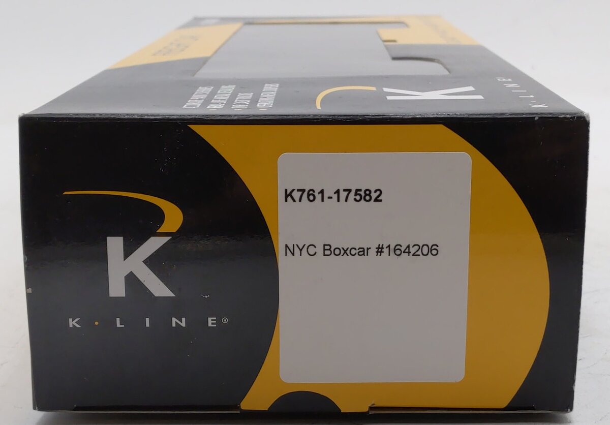 K-Line K761-17582 O Gauge NYC Boxcar #164206 EX/Box