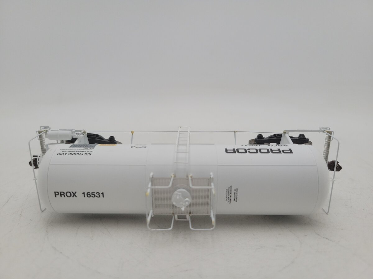 Athearn 96127 HO RTR 13,600-Gallon Acid Tank, Procor/White#16531 EX/Box