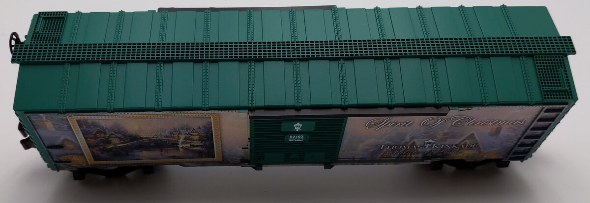 Lionel 6-83163 O Kinkade Christmas Boxcar LN/Box