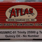 Atlas SSMRC-01 HO Scale Trinity 25500g Quincy Oil Tank Car #25022 EX/Box