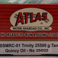 Atlas SSMRC-01 HO Scale Trinity 25500g Quincy Oil Tank Car #25022 EX/Box