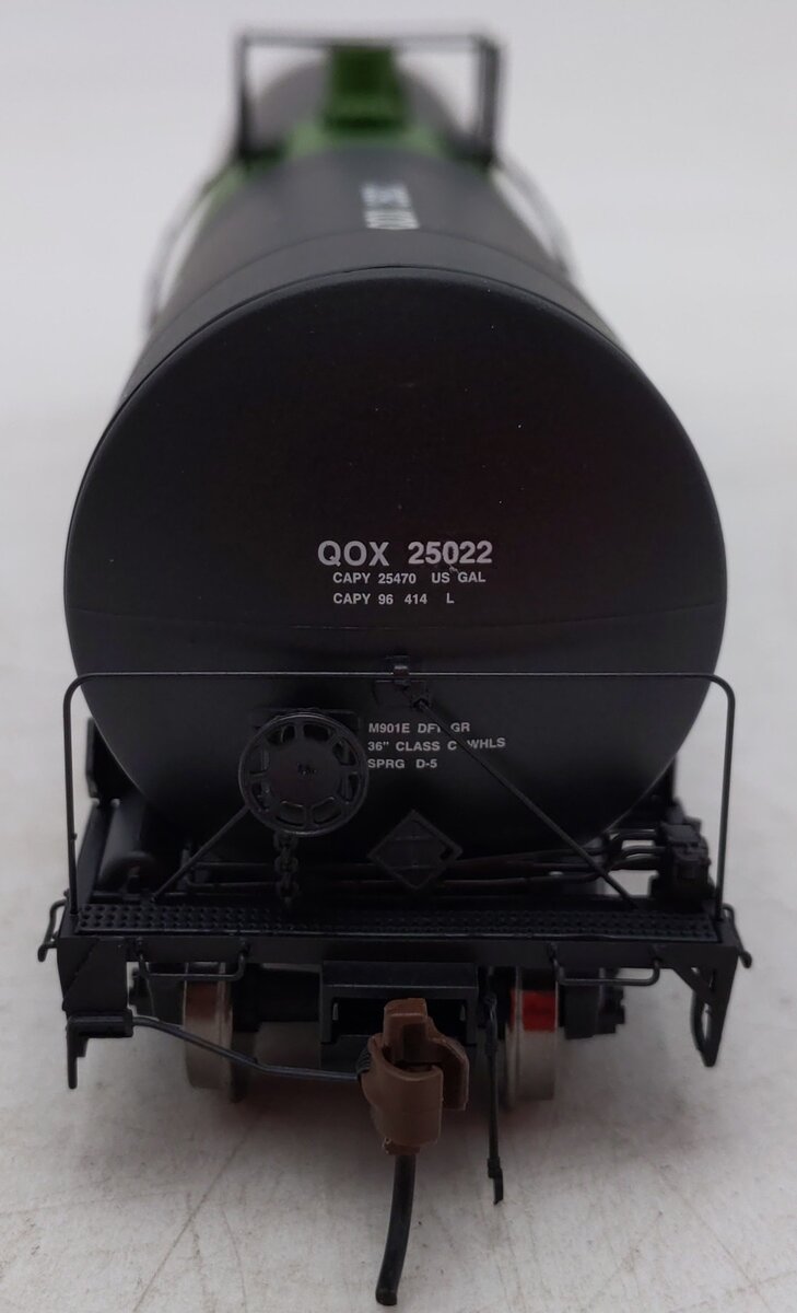 Atlas SSMRC-01 HO Scale Trinity 25500g Quincy Oil Tank Car #25022 EX/Box