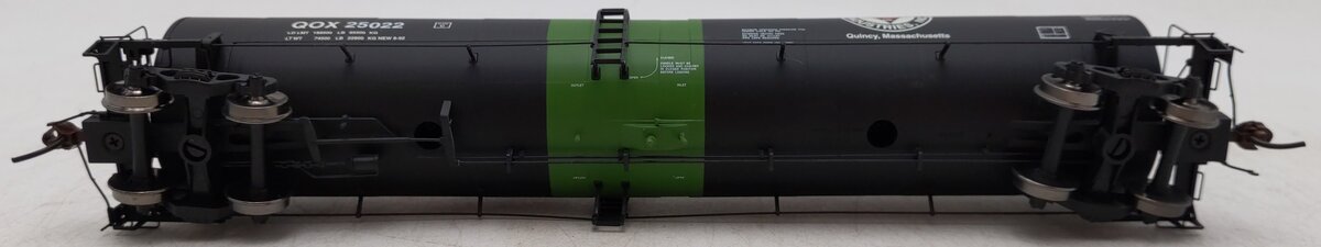 Atlas SSMRC-01 HO Scale Trinity 25500g Quincy Oil Tank Car #25022 EX/Box