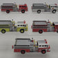 Athearn HO Scale Assorted Firetrucks [5] EX