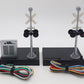 Z-Stuff DZ-1020 O Crossing Signal w/Block Signal Detector & Sound (Set of 2) LN/Box