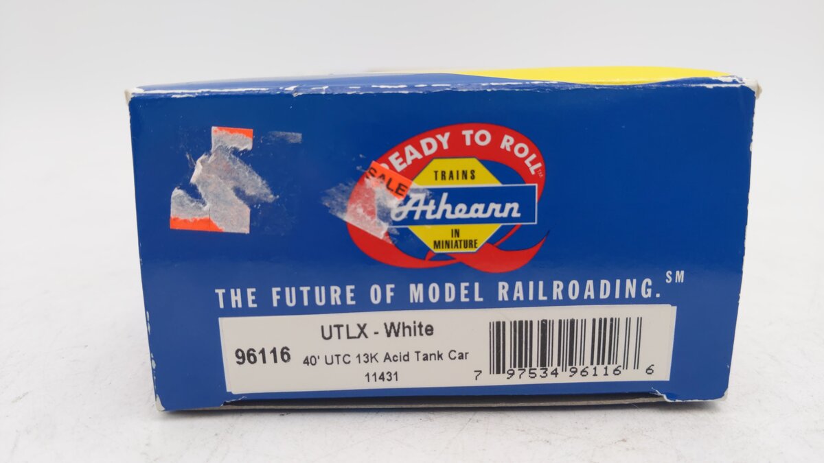 Athearn 96116 HO UTLX 40' UTC 13K Acid Tank Car #11431 EX/Box