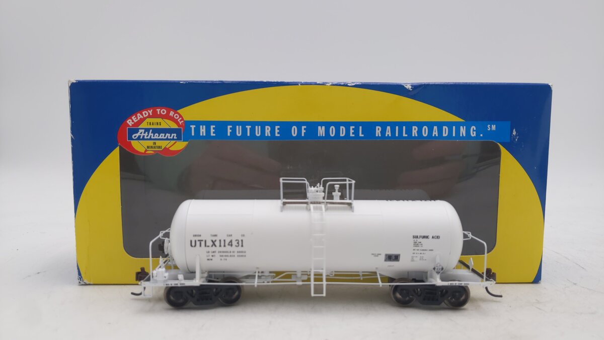 Athearn 96116 HO UTLX 40' UTC 13K Acid Tank Car #11431 EX/Box