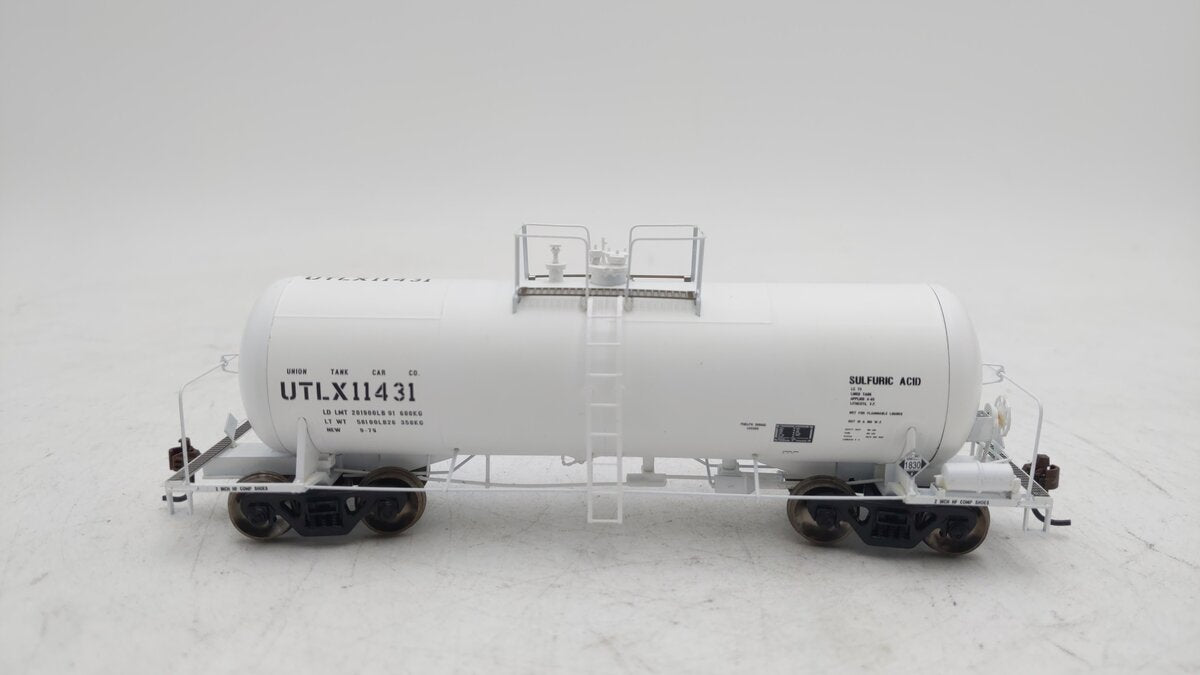 Athearn 96116 HO UTLX 40' UTC 13K Acid Tank Car #11431 EX/Box