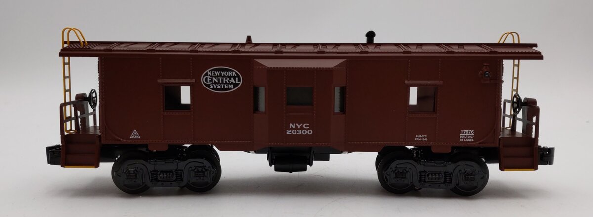 Lionel 6-17676 O Gauge New York Central Bay Window Caboose #20300 LN/Box