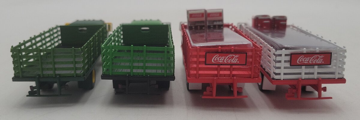 Athearn HO Scale Assorted Stake Trucks [4] EX