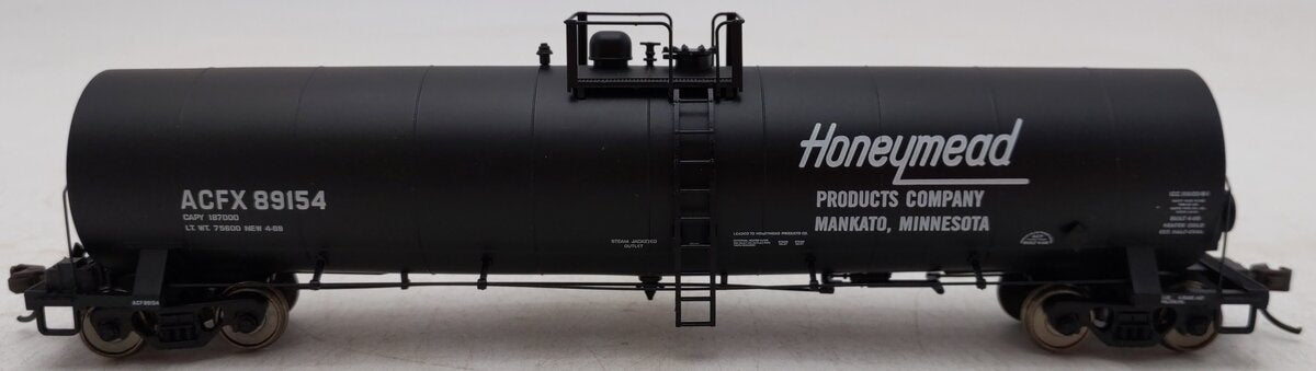 Atlas 1622-1 HO Scale Honeymead ACF 23,500 Gallon Tank Car #89154 EX/Box