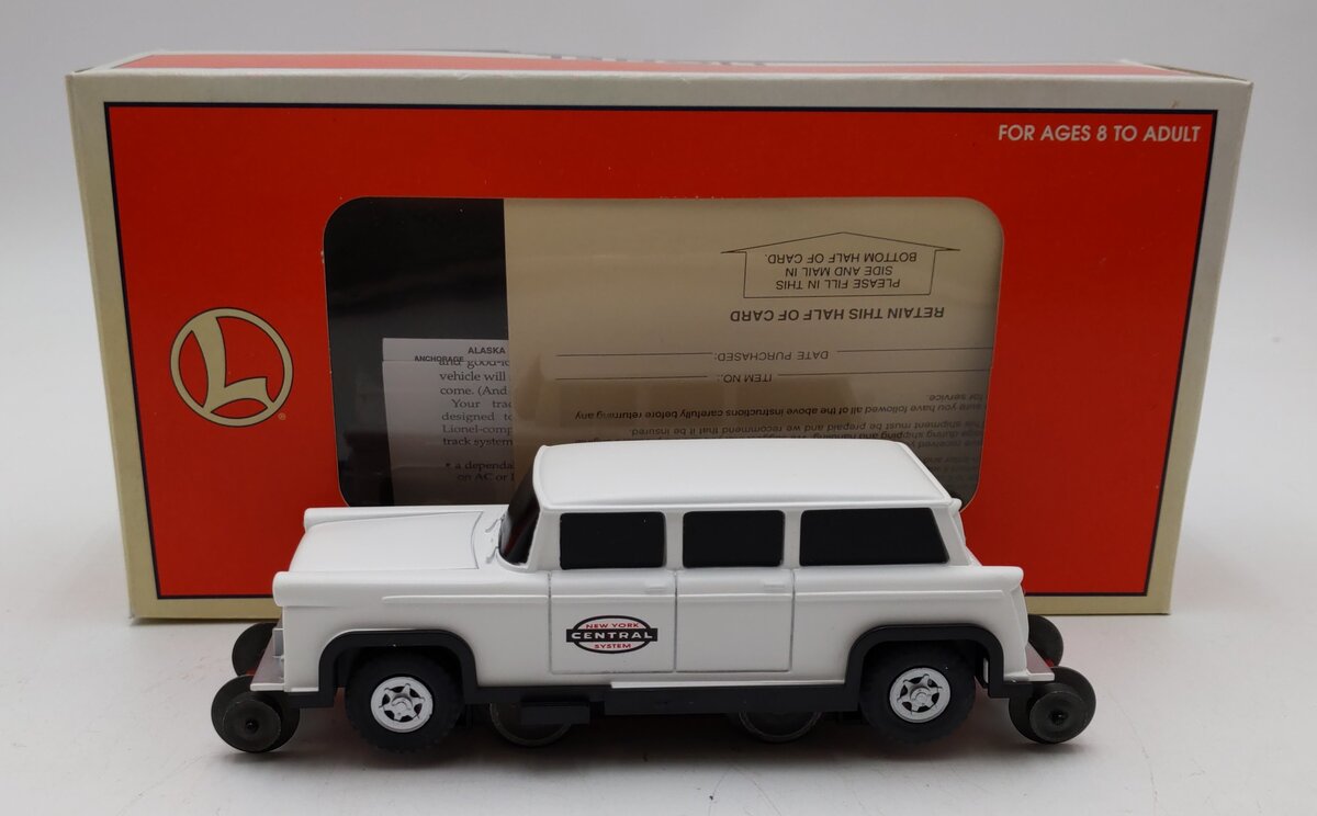 Lionel 6-18430 O Gauge New York Central Motorized Crew Car LN/Box