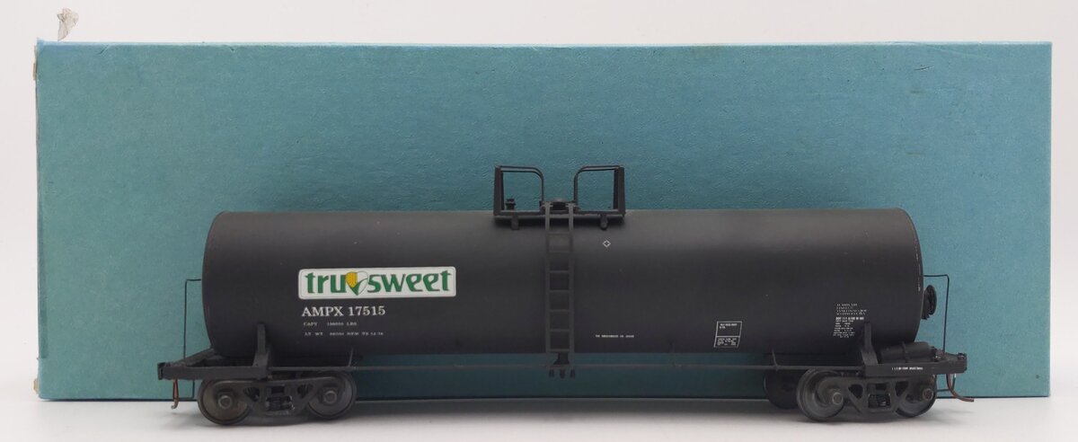 Downs Model RR 17515 S Gauge AMPX Trusweet 20000 Gallon Tank Car VG/Box