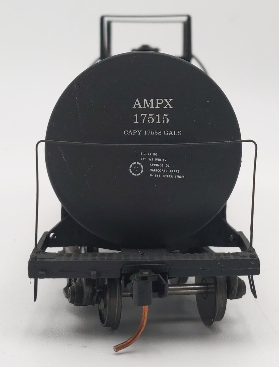 Downs Model RR 17515 S Gauge AMPX Trusweet 20000 Gallon Tank Car VG/Box