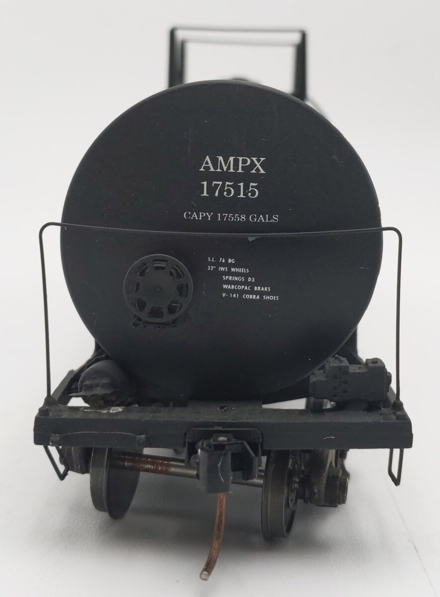 Downs Model RR 17515 S Gauge AMPX Trusweet 20000 Gallon Tank Car VG/Box